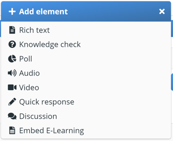 Add Element