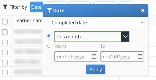 Date Filter